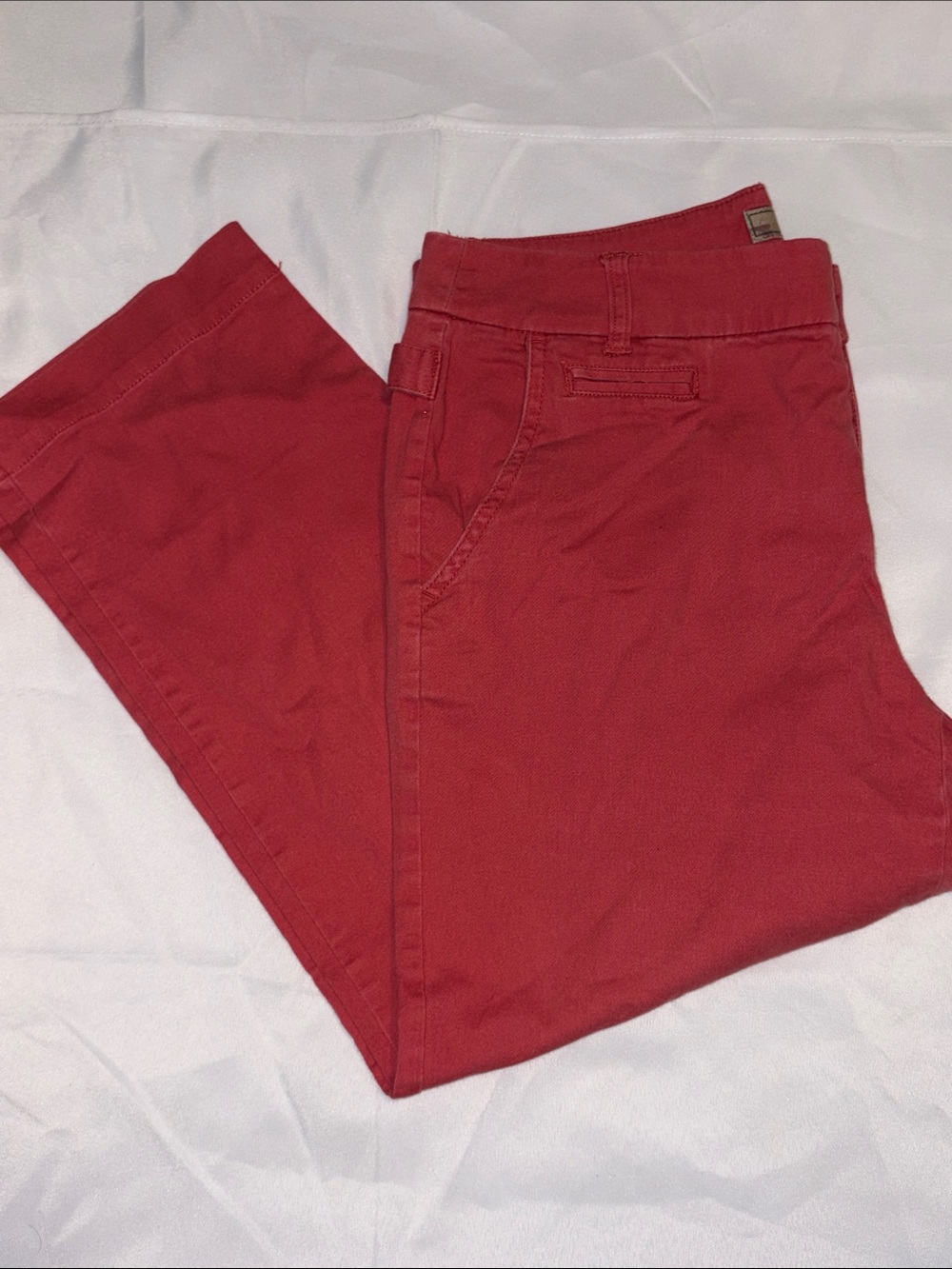 Khakis WoMen's Red orange Casual Pants size 10